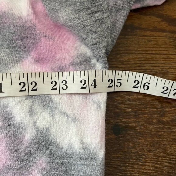 Torrid Pullover Drop Shoulder Sweater tie dye super soft lightweight v-neck 1X - Picture 8 of 10